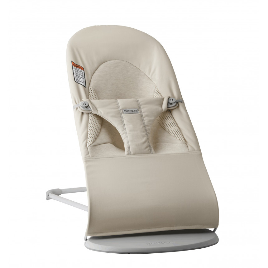 BabyBjörn - Siège Sauteur Bliss 3D Jersey beige clair 