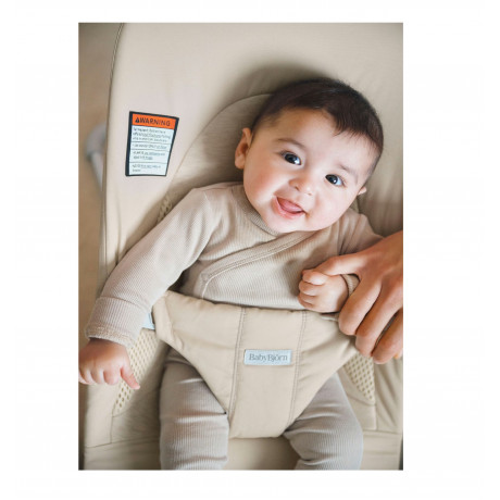 BabyBjörn - Siège Sauteur Bliss 3D Jersey beige clair 