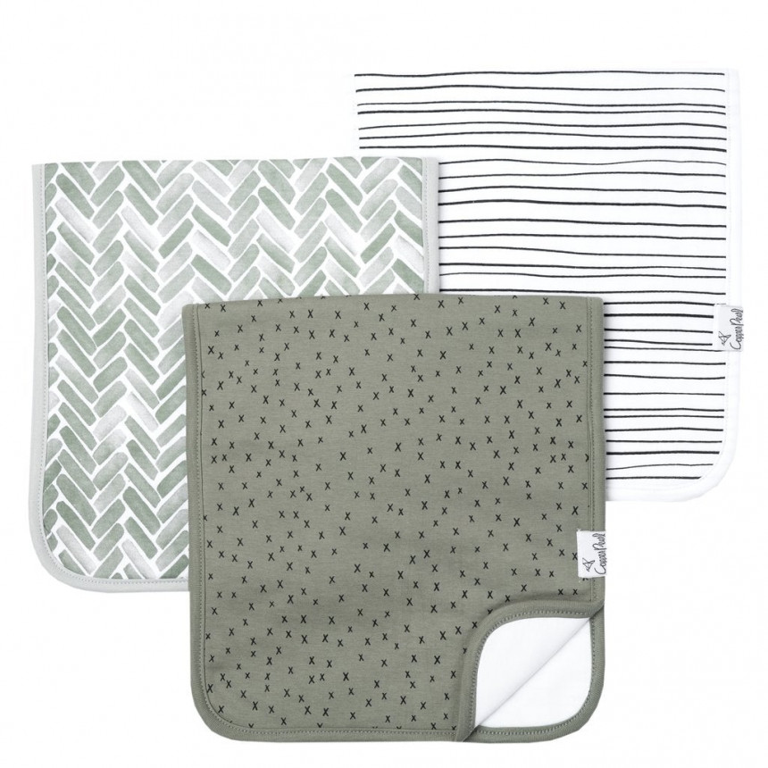 Copper Pearl - Premium Burp Cloths - Alta
