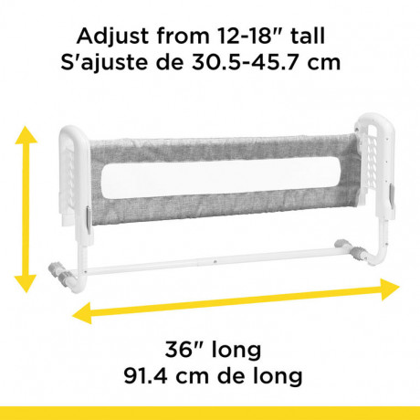 Safety 1st - Barrière de lit dessus de matelas