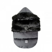 7AM Enfant - PlushPOD Tundra (0-18M) - Heather Grey/Black