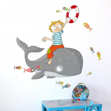 AD-Zif - Wall Decals - Flying Fish