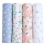 Aden + Anais - Couvertures d'emmaillotage classiques en mousseline (paquet de 4)