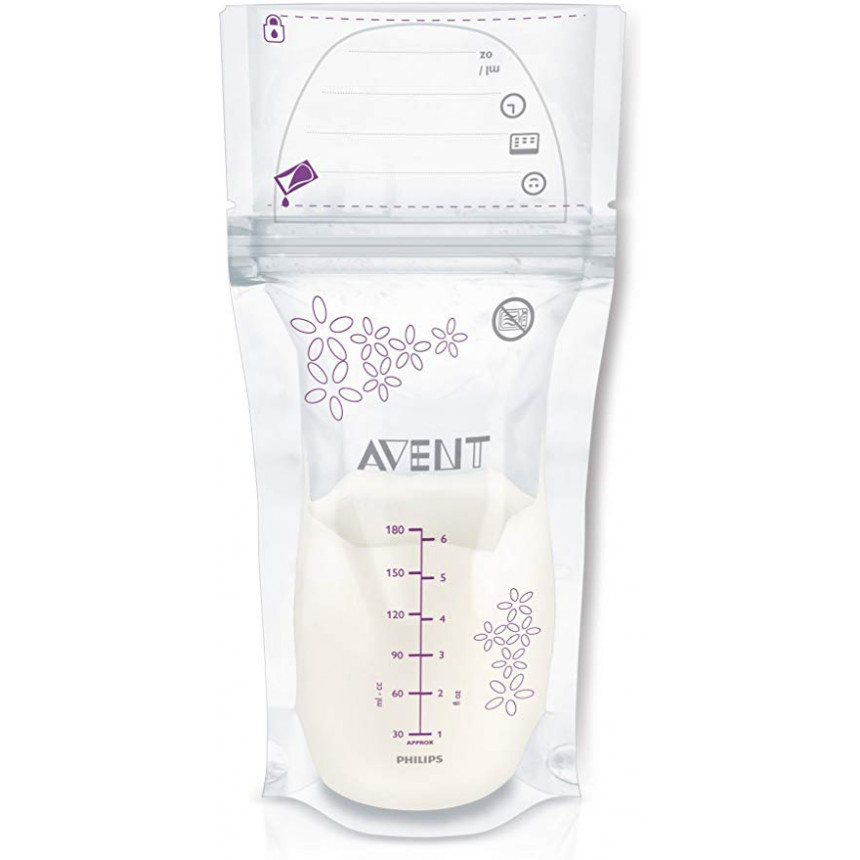 Avent - Sachets Conservation Lait Maternel, pqt 50