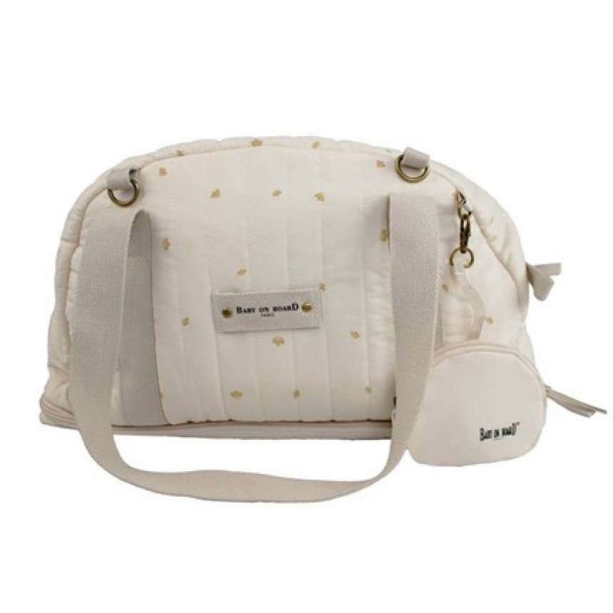 Baby On Board - Sac à couche Doudoune - Blanc