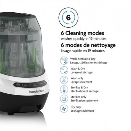 Baby Brezza - Robot Formula Pro Advanced & Bottle Washer Pro