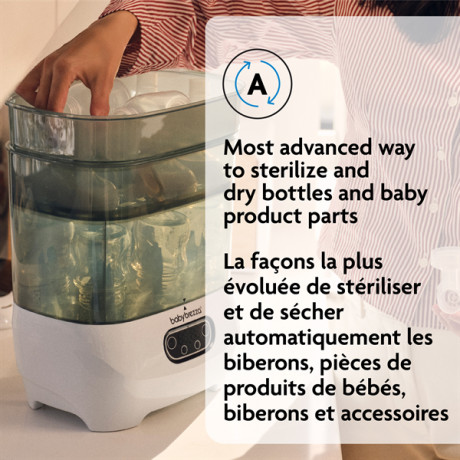 Baby Brezza - Robot Formula Pro Advanced & Stérilisateur Sécheur One-Step