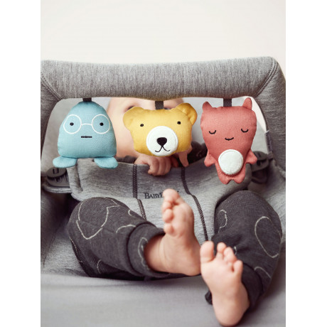 BabyBjorn - Jouet pour siège sauteur Soft Friends