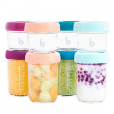 BabyMoov - Babybols Glass Storage Containers 4oz + 8oz