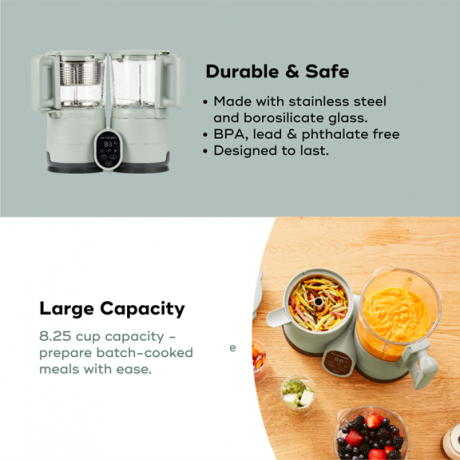 BabyMoov - Robot culinaire Duo Meal en verre