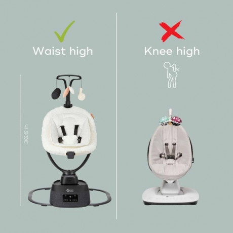 BabyMoov - Balançoire intelligente Swoon Evolution Connect BabyMoov - Balançoire intelligente Swoon Evolution Connect