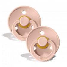 BIBS - Color Pacifier 0-6M (2pk) Blush