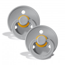 BIBS - Color Pacifier 0-6M (2pk) Cloud