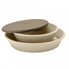 BIBS - Dinner Plate Set - Vanilla