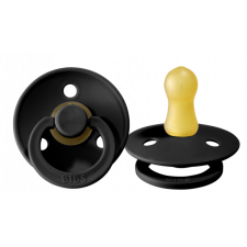 BIBS - Color Pacifier 0-6M (2pk) Black