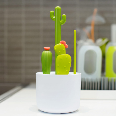 Boon - Ensemble de 4 goupillons Cactus