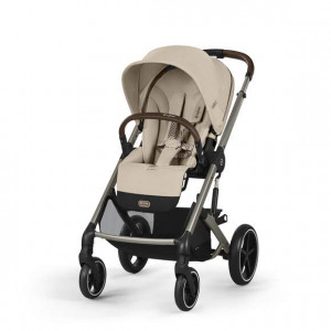 Cybex - Poussette Balios S Lux - Almond Beige (Cadre Taupe)