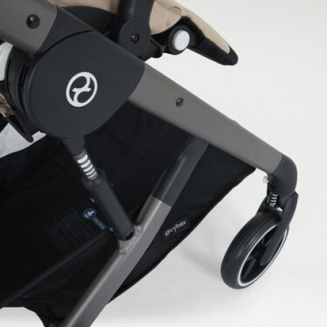 Cybex - Poussette Balios S Lux - Moon Black (Cadre Noir)