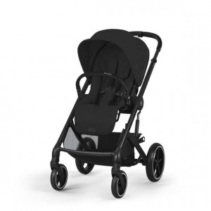 Cybex - Balios S Lux Stroller - Moon Black (Black Frame)