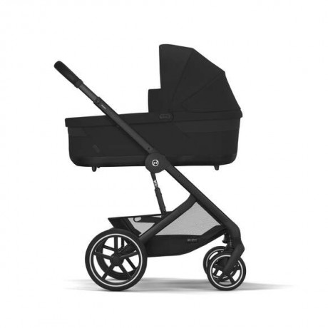 Cybex - Poussette Balios S Lux - Moon Black (Cadre Noir)