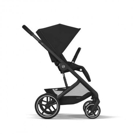 Cybex - Poussette Balios S Lux - Moon Black (Cadre Noir)