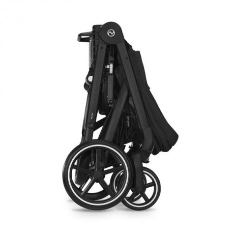 Cybex - Poussette Balios S Lux - Moon Black (Cadre Noir)