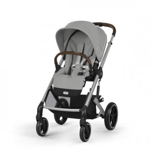 Cybex - Balios S Lux Stroller - Stone Grey (Silver Frame)