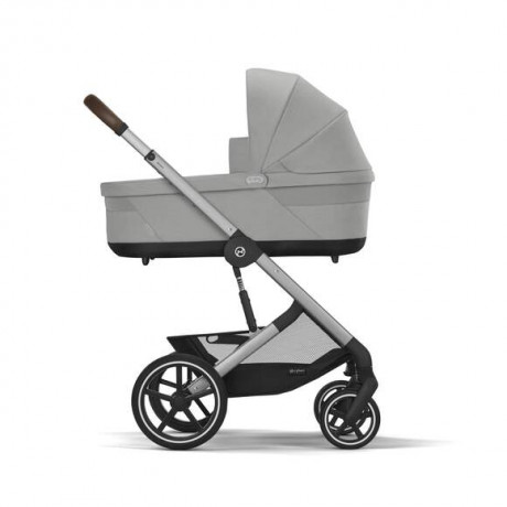 Cybex - Poussette Balios S Lux - Stone Grey (Cadre Argenté)