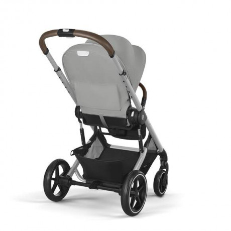 Cybex - Poussette Balios S Lux - Stone Grey (Cadre Argenté)
