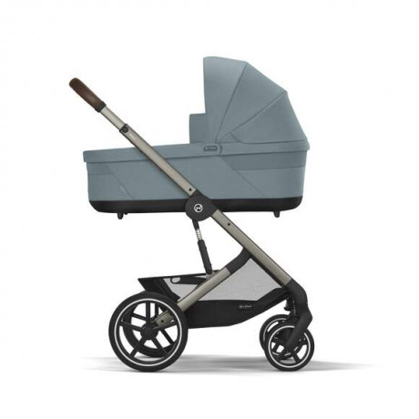 Cybex - Poussette Balios S Lux - Stormy Blue (Cadre Taupe)