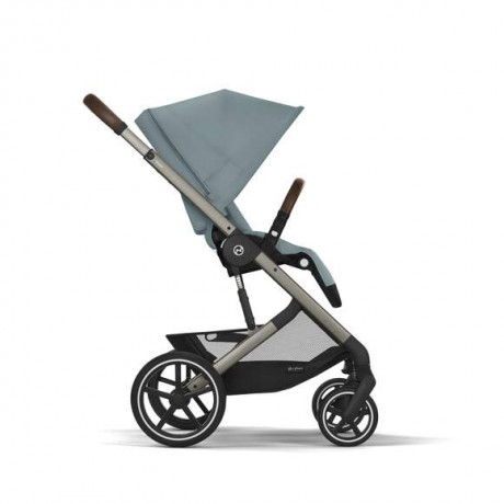 Cybex - Poussette Balios S Lux - Stormy Blue (Cadre Taupe)