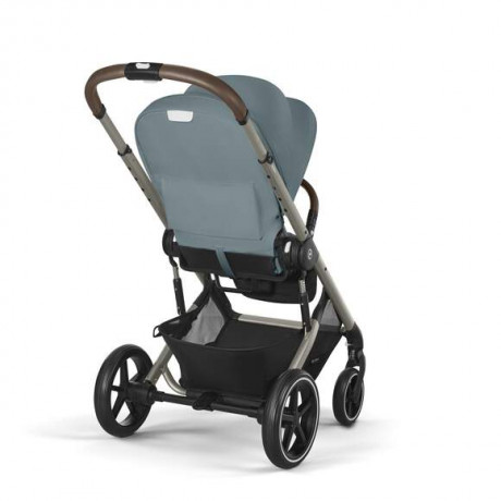 Cybex - Poussette Balios S Lux - Stormy Blue (Cadre Taupe)