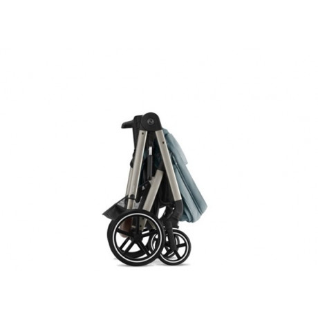 Cybex - Poussette Balios S Lux 2 - Argent/Océan Bleu