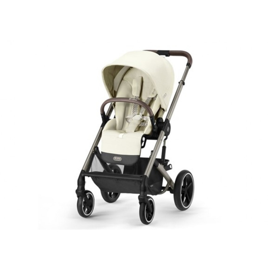 Cybex - Poussette Balios S Lux 2 - Taupe/Beige Coquillage
