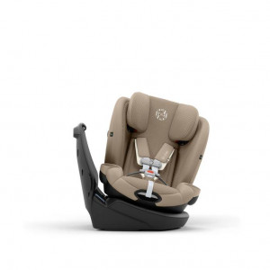 Cybex - Siège auto convertible tout-en-un rotatif Callisto G 360 - Almond Beige