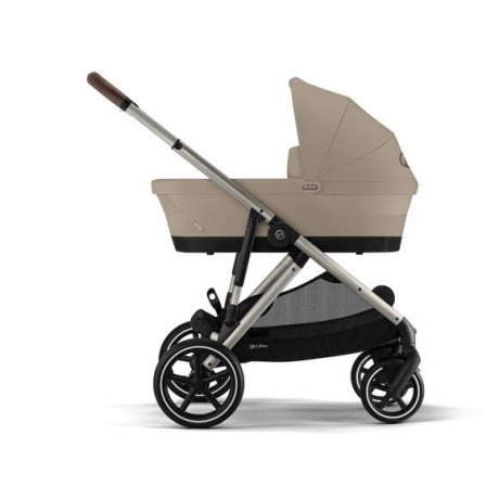 Cybex - Poussette Gazelle S - Almond Beige (Cadre Taupe)