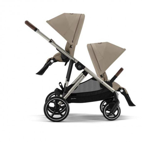 Cybex - Poussette Gazelle S - Almond Beige (Cadre Taupe)