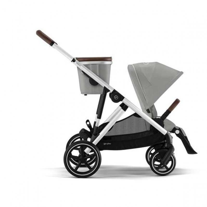 Cybex - Poussette Gazelle S - Stone Grey (Cadre Argenté)