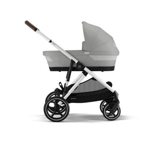 Cybex - Poussette Gazelle S - Stone Grey (Cadre Argenté)