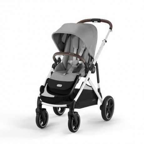Cybex - Poussette Gazelle S - Stone Grey (Cadre Argenté)