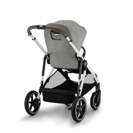 Cybex - Poussette Gazelle S - Stone Grey (Cadre Argenté)