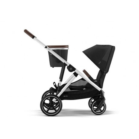 Cybex - Poussette Gazelle S - Argent/Noir Lune