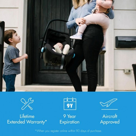 Clek - Liing Siège d'auto pour bébé - Edge Ziip