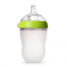 Comotomo - Silicone Baby Bottle 250ml/8oz - Green