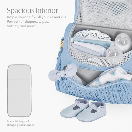 Dream On Me - Sac à couche Hannah & Sophia Belle - Bleu Dream On Me - Sac à couche Hannah & Sophia Belle - Bleu