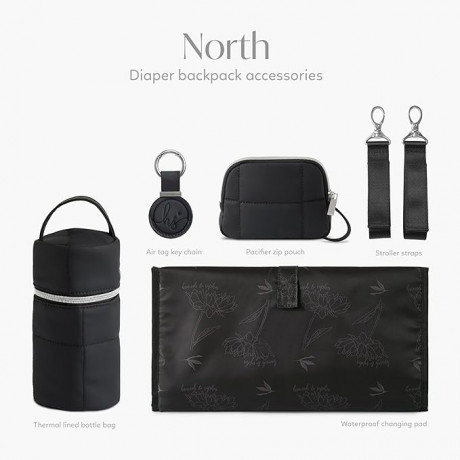 Dream On Me - Sac à couche Hannah & Sophia North - Noir