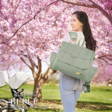 Dream On Me - Sac à couche Hannah & Sophia Belle - Vert sauge