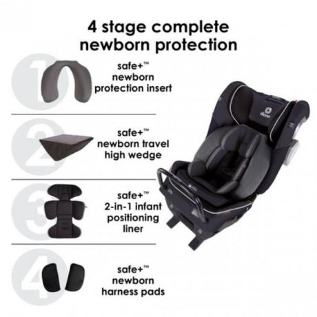 Diono - Siège d'auto tout-en-un Radian 3QXT SafePlus