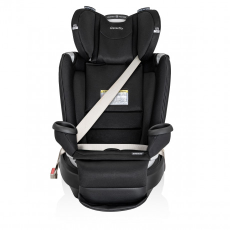 Evenflo - GOLD Revolve360 All-In-One Extend Car Seat w/Sensorsafe - Onyx Black