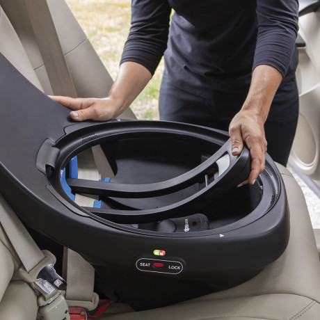 Evenflo - GOLD Revolve360 All-In-One Extend Car Seat w/Sensorsafe - Onyx Black